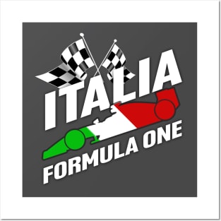 F1 Italia Ferrari 2023 Formula One Racing Car Posters and Art